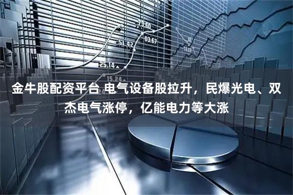 金牛股配资平台 电气设备股拉升，民爆光电、双杰电气涨停，亿能电力等大涨